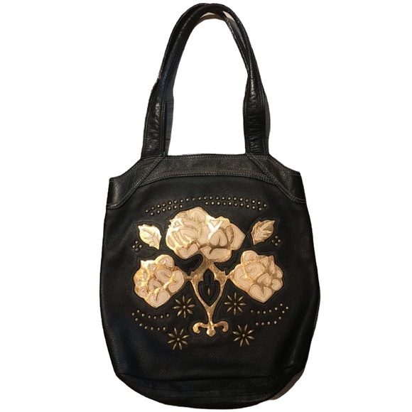 Vintage Vegan Shoulder Bag - Picture 1 of 4